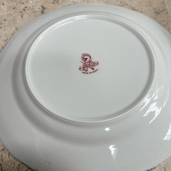 Old Abbey by Warwick 8” Salad Plate USA 1949 Individually - Picture 3 of 5